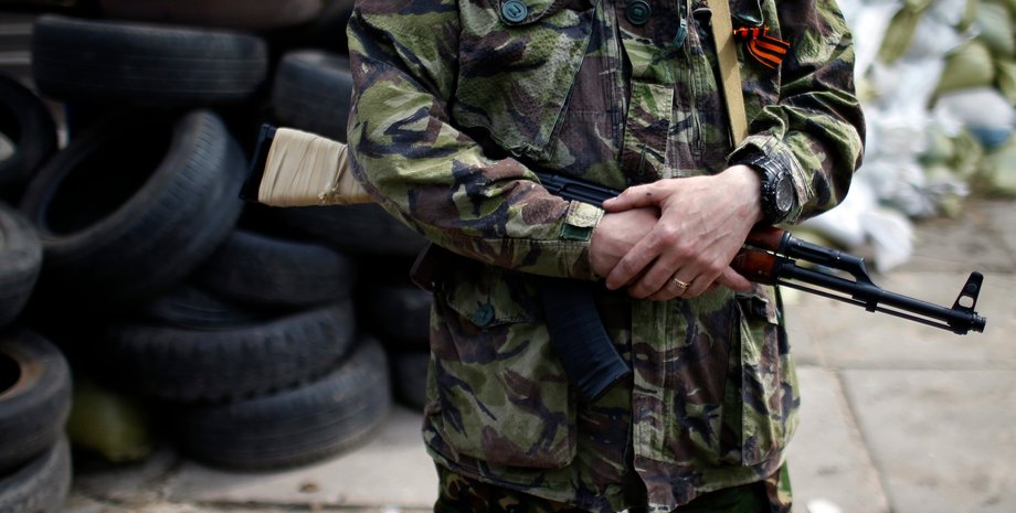 Боевики в Донбассе / Фото: kvedomosti.com