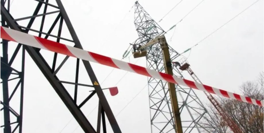 електроопори, пошкоджені електроопори, пошкоджені електромережі