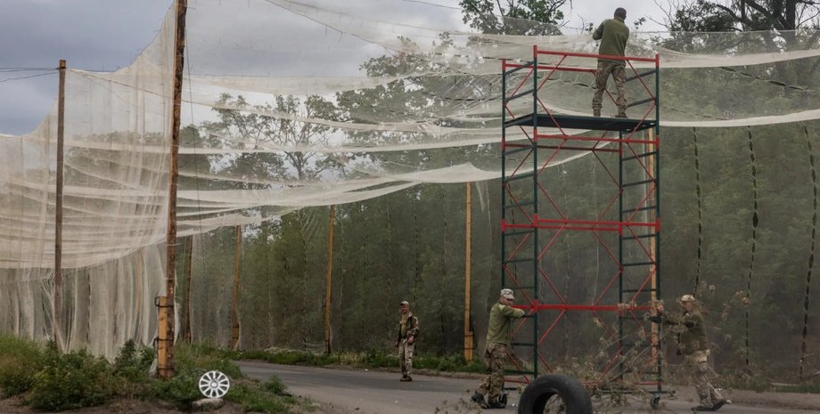 Будівництво антидронових тунелів