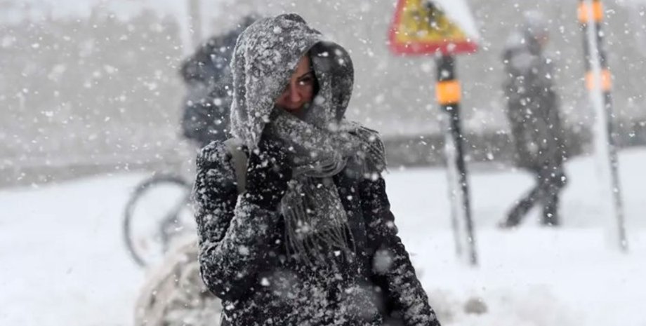 коронавирус, украина, фото, люди, снег, заболевшие