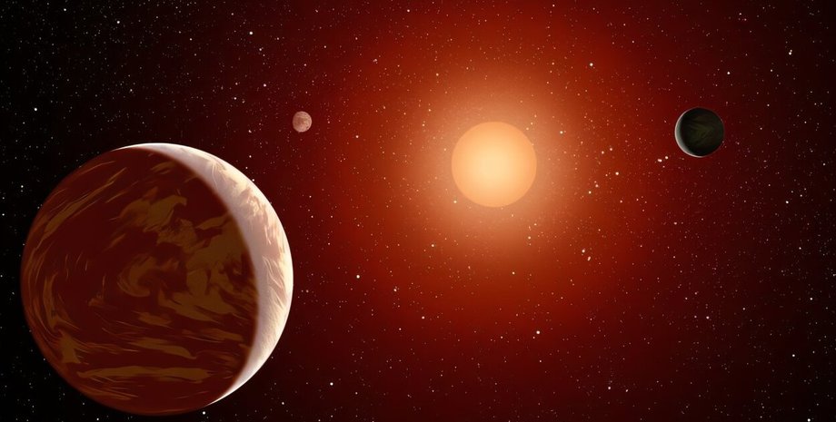 червоний карлик планети