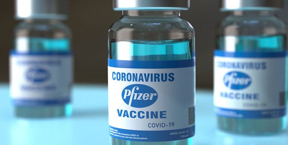 вакцина, pfizer, коронавирус, флакон, фото