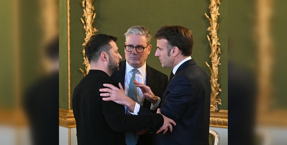 Кір Стармер та Емманюель Макрон, Стармер та Макрон 2 березня, Британія та Франція перемир'я, саміт 2 березня, перемир'я 2 березня, перемир'я Лондон
