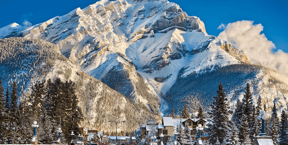 Канадские Скалистые горы, горы, ледник, таяние ледников, горный массив, неожиданное открытие в горах, озеро в горах,