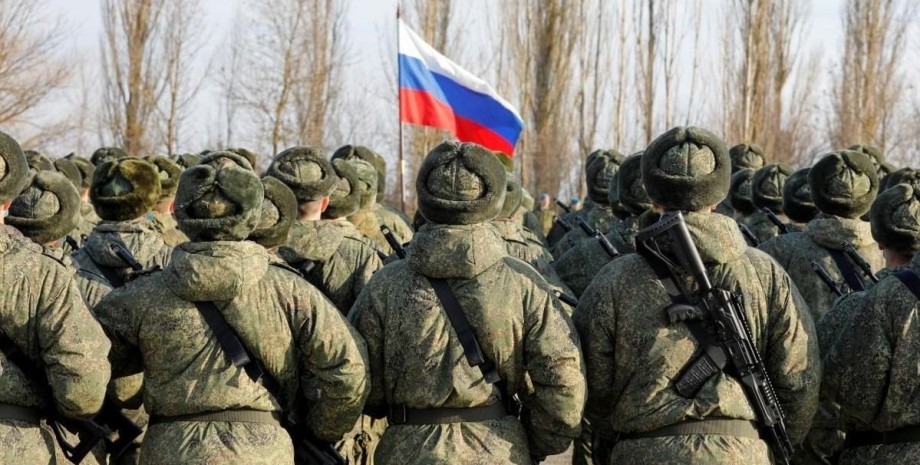 россия, военные, российские военные, война в украине, российский флаг