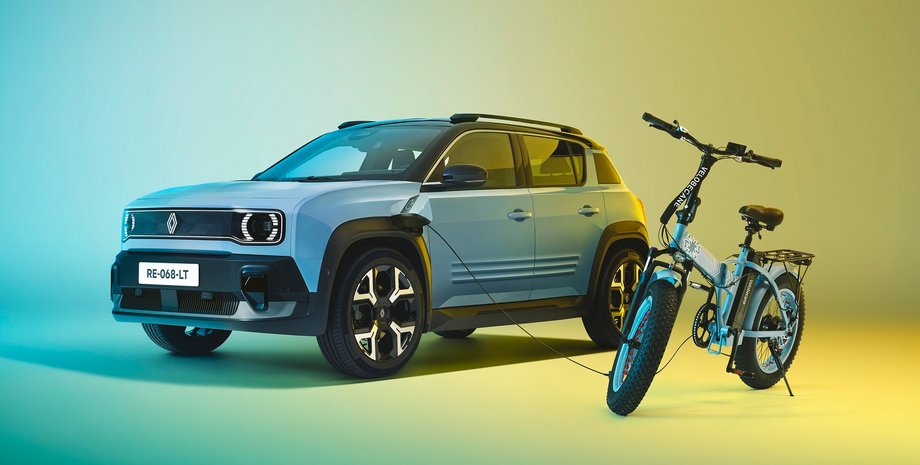 Renault 4 E-Tech, Renault Snow, новий Renault Snow, електровелосипед Renault