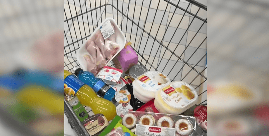 Продукти Продукти в кошику