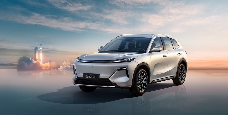 Geely Galaxy 7, Geely Galaxy Starship 7, Geely Galaxy, кроссовер Geely