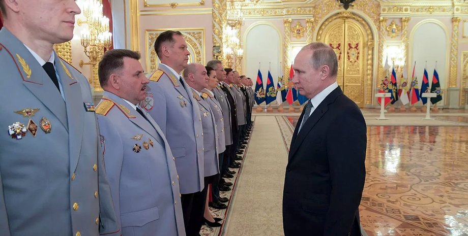 Генеральный штаб РФ, Владимир Путин, чистки в Генштабе РФ, война в Украине