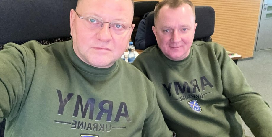 Валерій Залужний, Сергій Шаптала