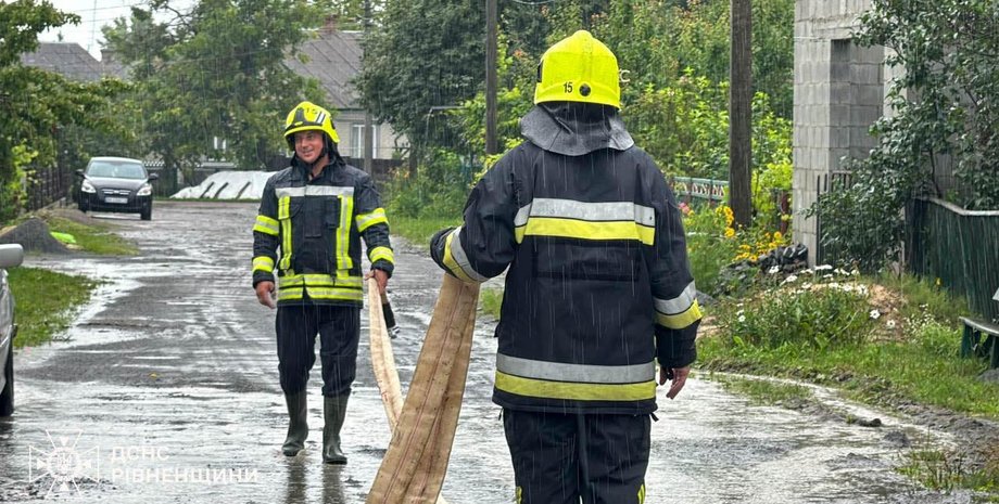затопление украина непогода