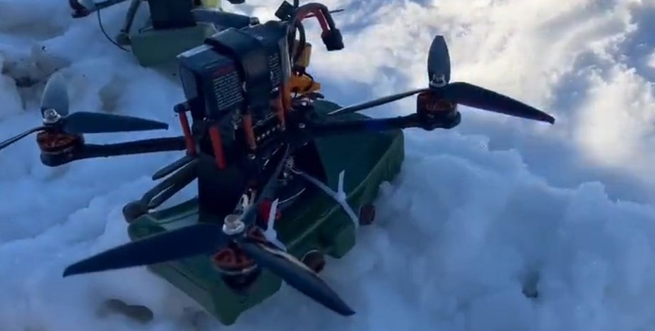 Дрон, БПЛА, МОН-50, мина