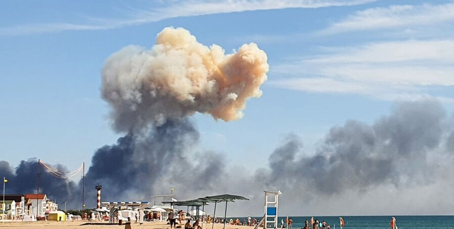 взрывы в Новофедоровке, удар по Новофедоровке