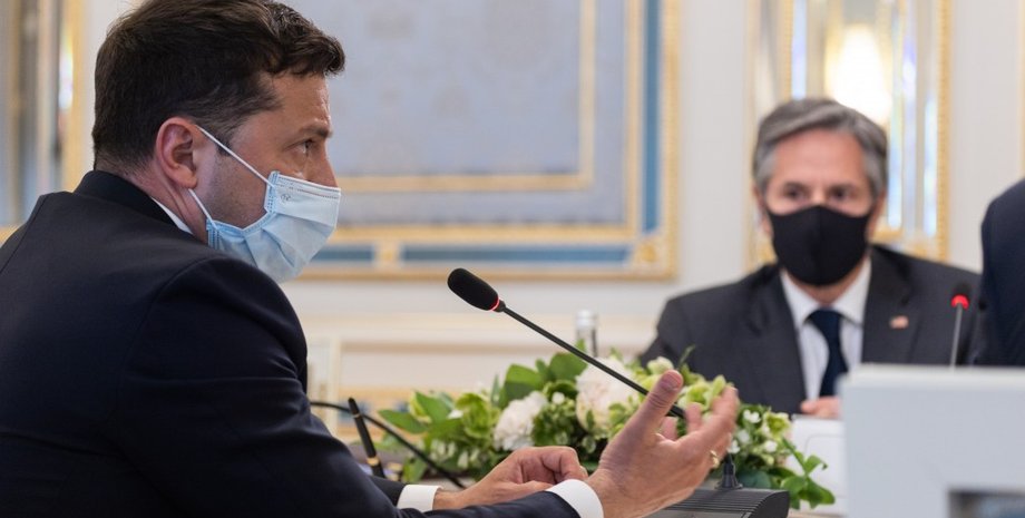 зеленский, владимир зеленский, блинкен, энтони блинкен