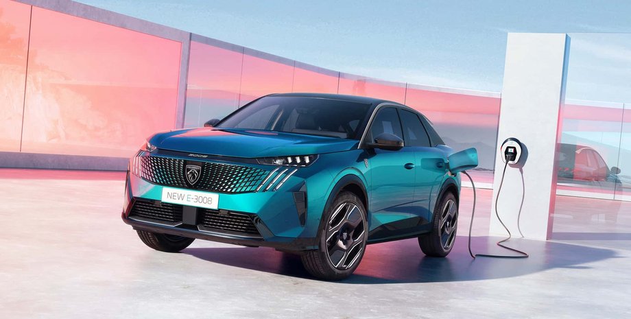 Peugeot e-3008 2024, Peugeot e-3008, Peugeot 3008, новий Peugeot 3008, Peugeot 3008 2024, кросовер Peugeot