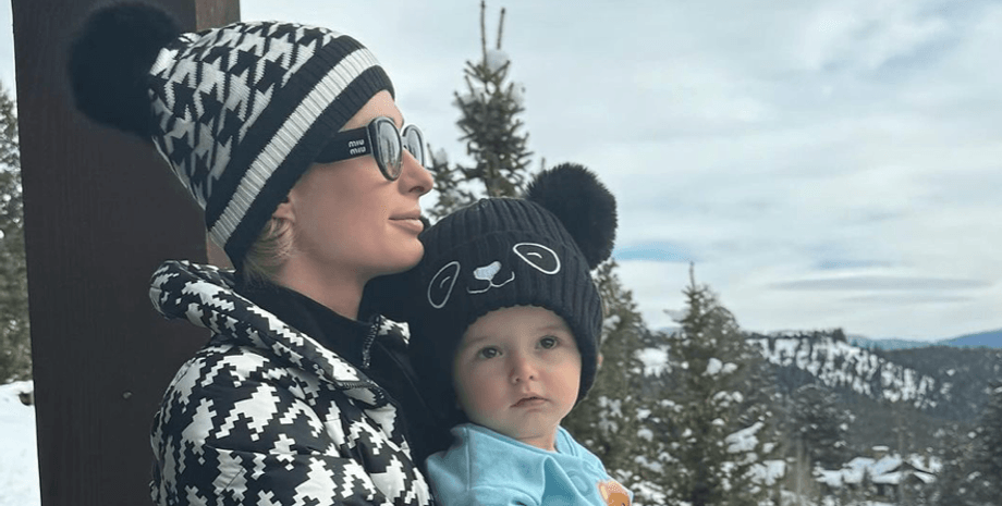 Пэрис Хилтон с сыном, перис хилтон картер реум, день рождения перис хилтон, феникс сын перис хилтон, празднование