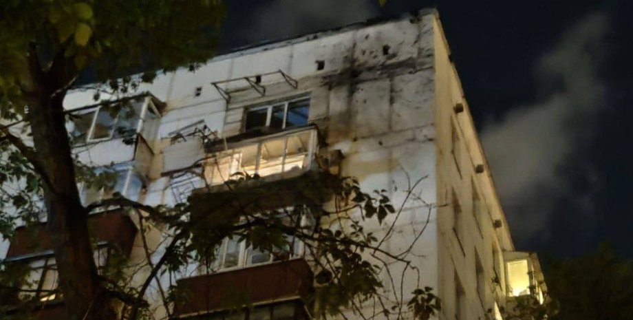 Атака дронов Москва