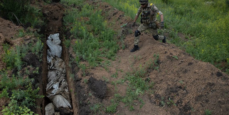 захоронение мирных жителей