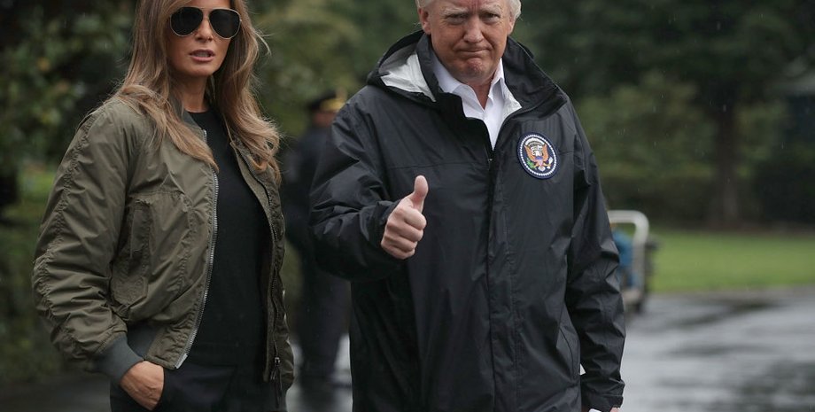 Дональд и Мелания Трамп