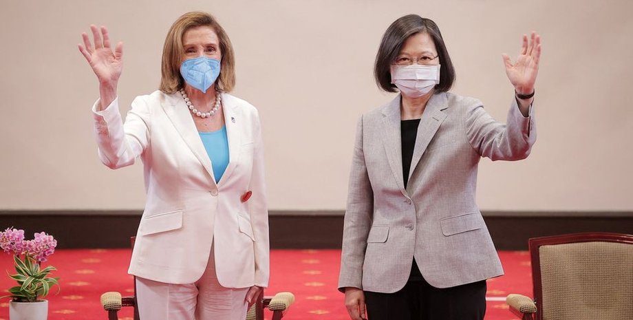 Нэнси Пелоси, Цай Инвэнь, встреча Пелоси Инвэнь, сша и тайвань