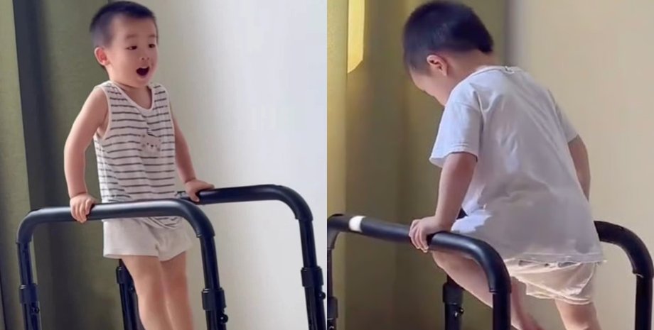 Маленький гімнаст із Китаю вразив людей своєю силою та гнучкістю