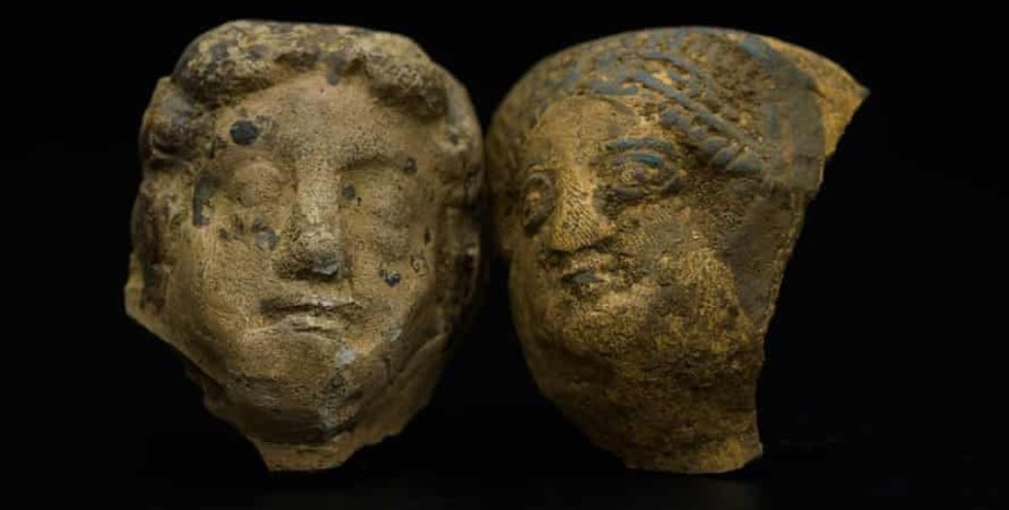 керамика, лица, фото