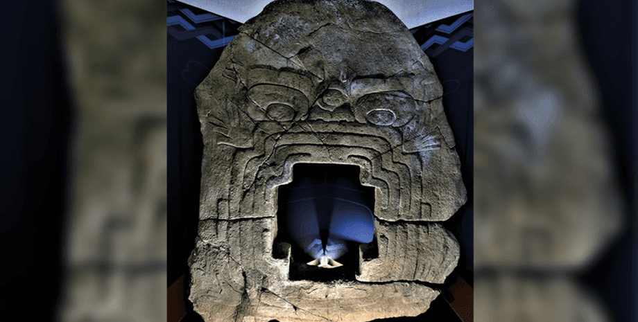 Чалькацінго, пам’ятник, потойбічний світ, реставрація, музей, портал, кішка, ольмеки, цивілізація, США, відновлення