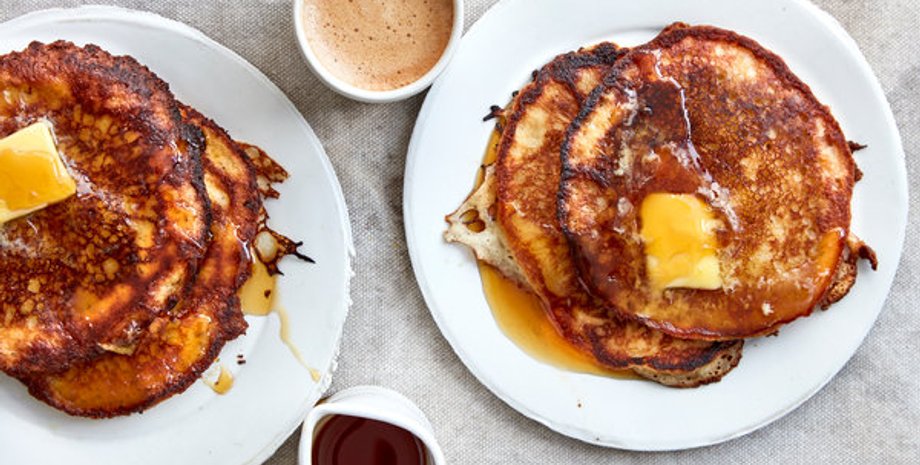 Пышные блинчики с корицей, блинчики рецепт