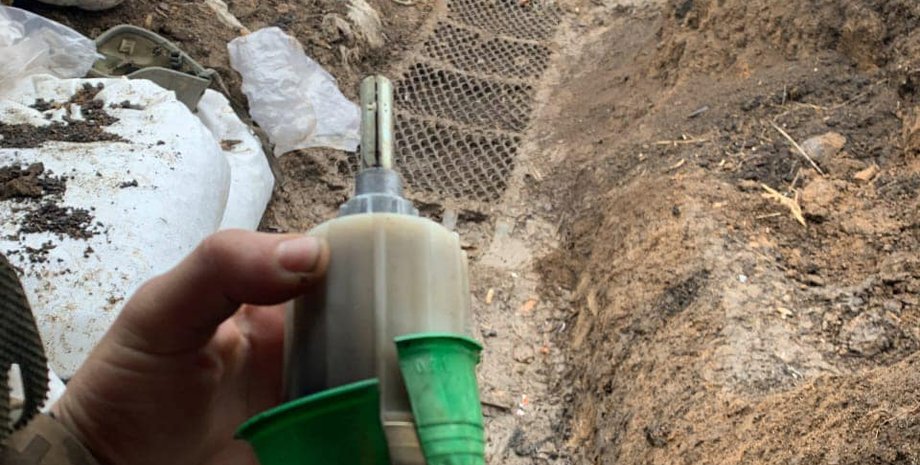 Граната с хлорпикрином, фото