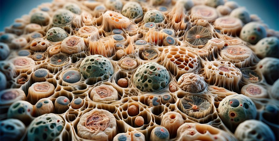 старые клетки старение, повреждение