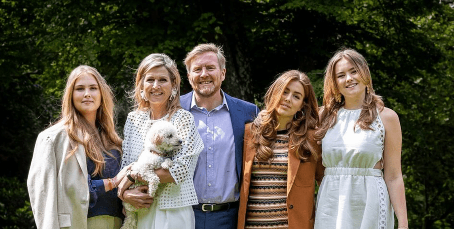 Королевская семья Нидерландов, королева максима, принцесса амалия, дочери королевы максимы