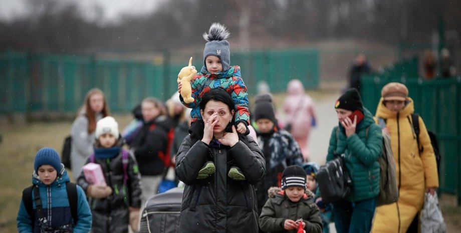 беженцы из Украины, беженцы Украина, украинские беженцы, украинские беженцы