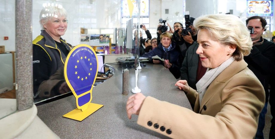 Урсула фон дер Ляйен в Киеве, фото