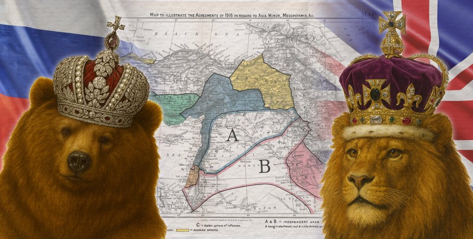 Антанта, що таке Антанта, Утворення Антанти, Велика гра, союз Великобританії та Росії, суперництво Великобританії та Росії, поділ Європи, політичні союзи у ХХ столітті