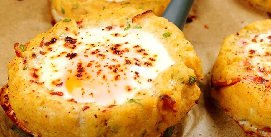 картофельные зразы, разы с яйцом, кулинария