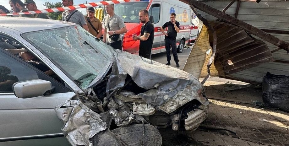 BMW, Одеса, аварія, Рів'єра