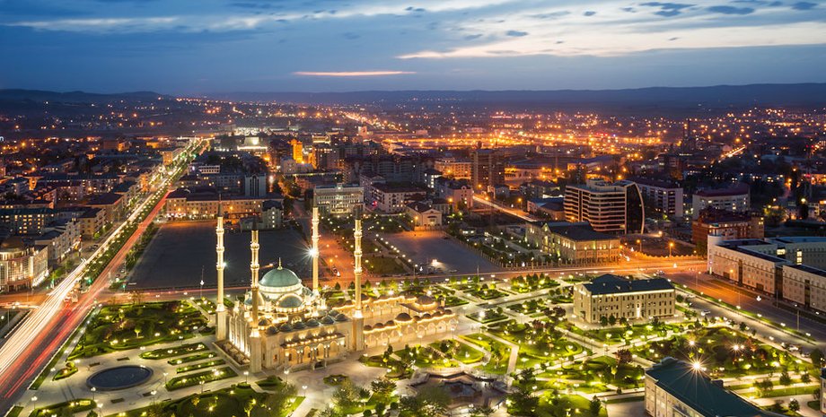 Вид на Грозный / Фото: chistoprudov.livejournal.com