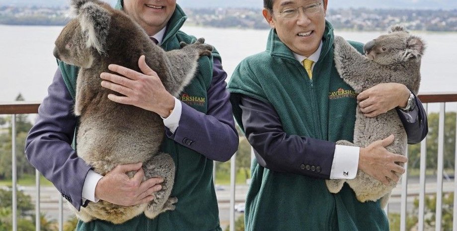 Фуміо Кісіда та Ентоні Альбанезе, коали, прем'єр-міністр Австралії, прем'єр-міністр Японії