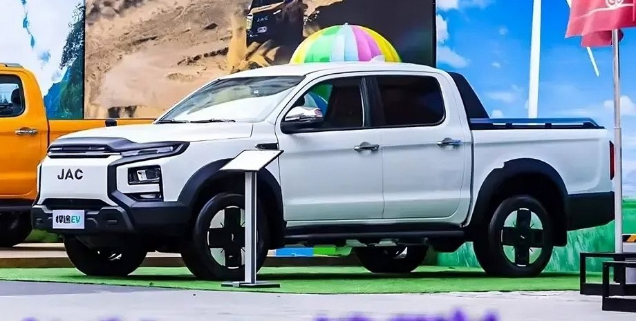 Пикап JAC T9 Hunter, JAC T9 Hunter, JAC T9, пикап JAC, электромобиль JAC