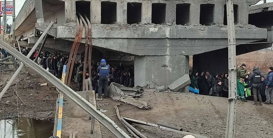 бои в пригороде киев