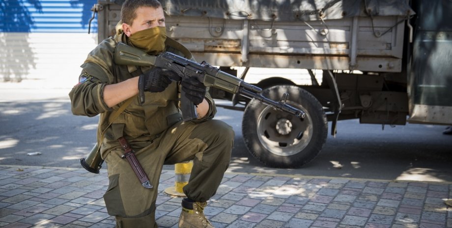 Боевик в Донецке / Фото: Getty Images