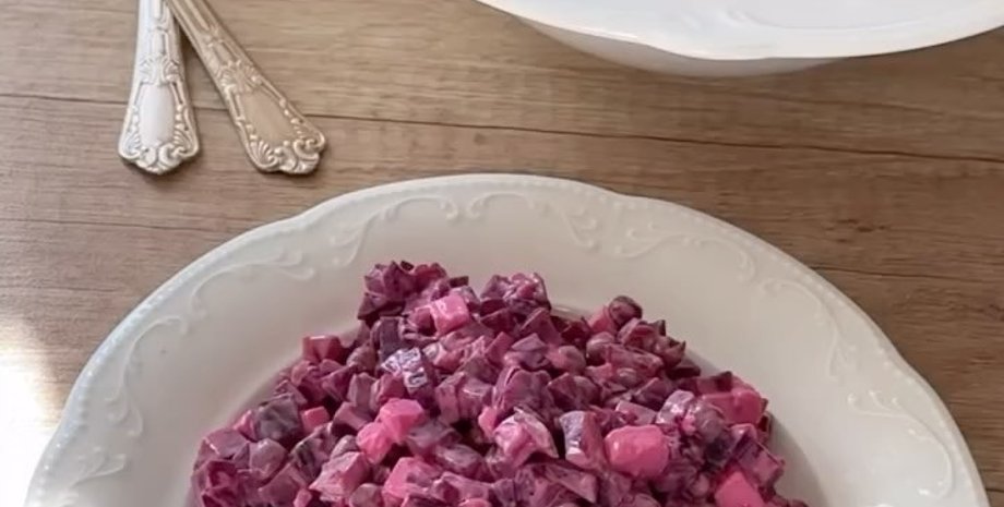 салат, салат із буряком, вітамінний салат