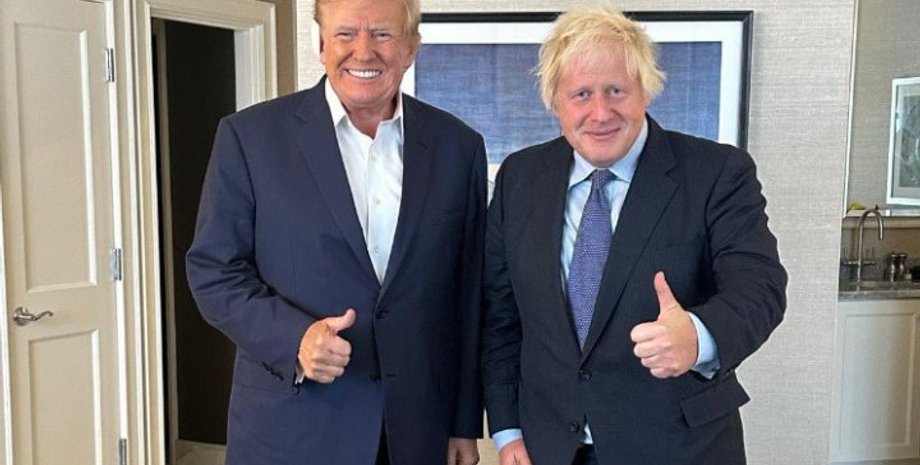 Трамп, Джонсон, Трамп Джонсон, Борис Джонсон