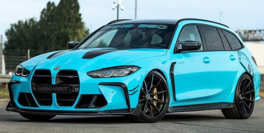 BMW M3 Touring, новый BMW M3, тюнинг BMW M3, Manhart MH3 650 Touring
