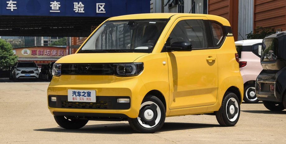 Wuling HongGuang Mini EV, Wuling Mini EV, электромобиль Wuling, самый дешевый электромобиль в мире, электрокар Wuling