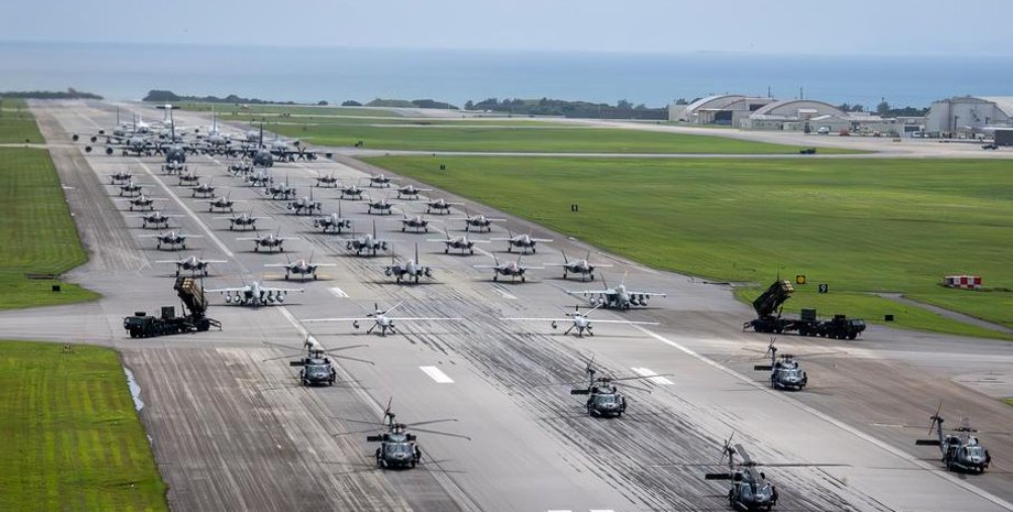 сша, прогулка слона, сша авиация, сша самолеты, китай, тайвань, окинава