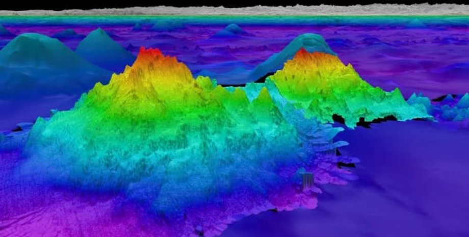подводные горы, подводные горы океан