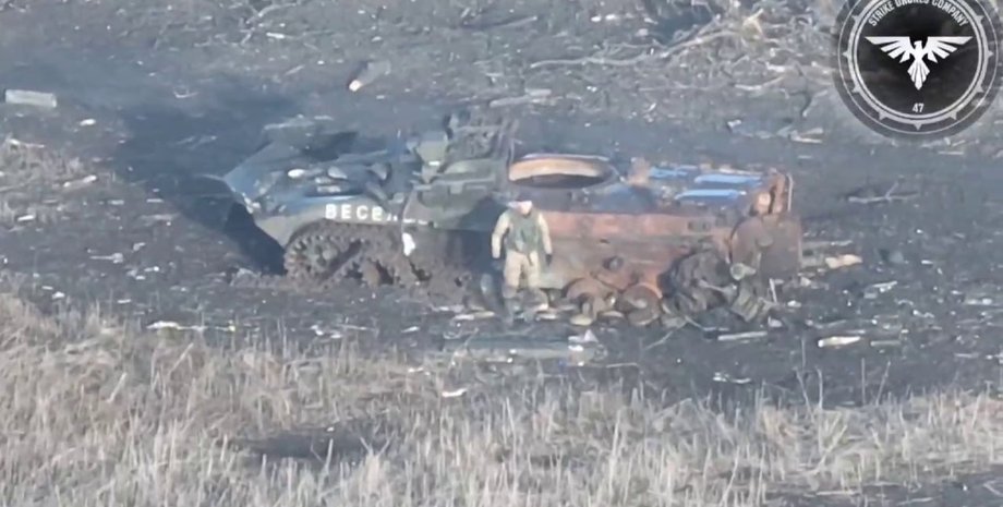 знищенн бмп-1у шквал