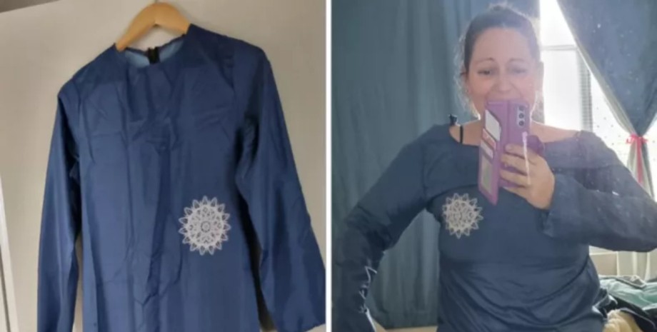 Женщина купила платье в интернете Женщина купила платье в интернете, которое значительно отличалось от того, что она заказывала