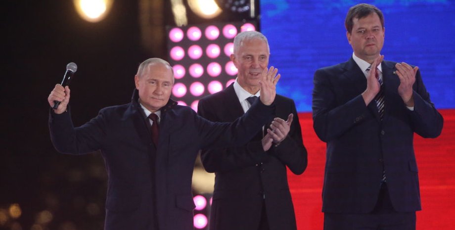 Владимир Путин, Евгений Балицкий, Владимир Сальдо, российская оккупация, оккупация Запорожской области, оккупация Херсонской области, коллаборанты